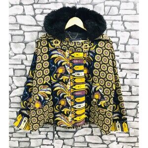 Vintage 90s Versus Gianni Versace Baroque Hoodie Italy